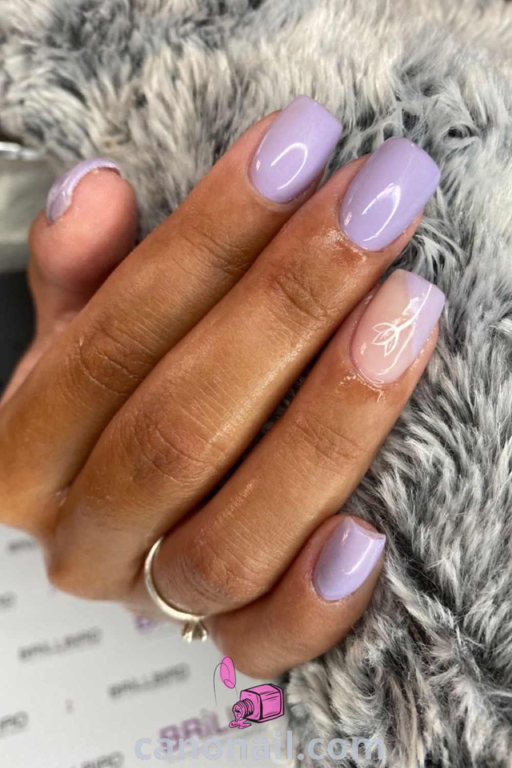 Spring nails featuring square-shaped designs with floral accents, pastel colors, and daisy patterns. These trendy and elegant manicures provide nail inspiration for short nail sets and vibrant spring aesthetics. Explore stunning nail looks at canonail.com.