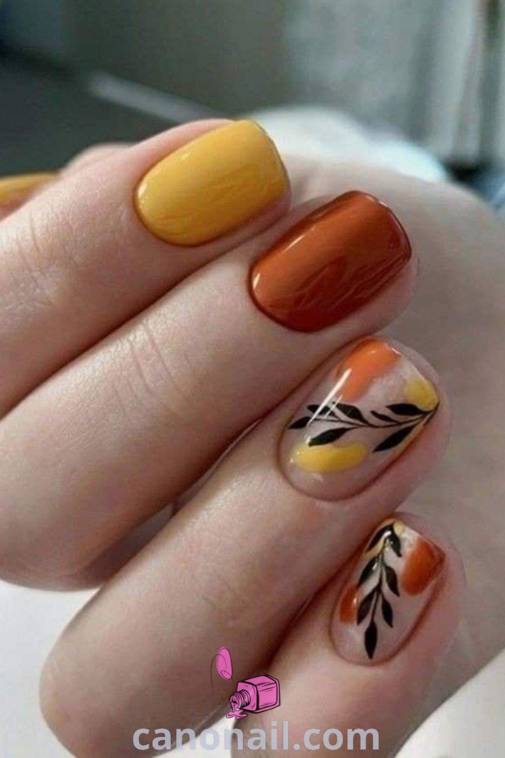 Spring nails on square shaped designs showcasing vibrant colors, elegant floral patterns, and beautiful spring nail ideas. Explore stunning and modern nail inspirations at canonail.com.